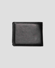 Load image into Gallery viewer, One &amp; Only leather Wallet - Black
