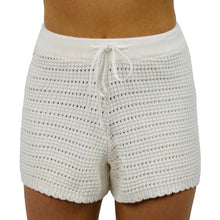 Load image into Gallery viewer, Stevie Crochet Short - Cream
