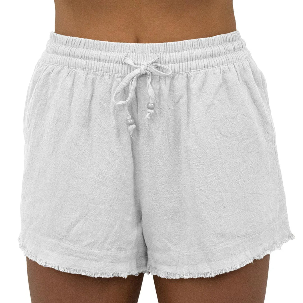 Kauai Beach Short - White