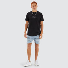 Load image into Gallery viewer, Tranquill Dual Curved Tee - Jet Black
