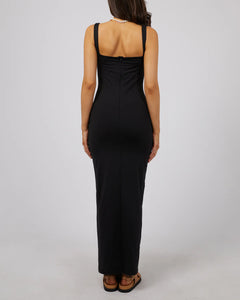 Eve Staple Maxi Dress - Black