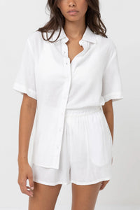 Classic Lounge Shirt - White