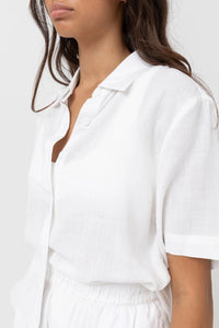 Classic Lounge Shirt - White