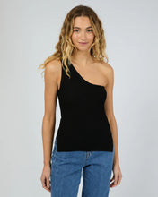 Load image into Gallery viewer, Dustin One Shoulder Top - Black
