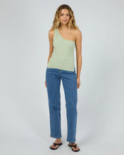 Load image into Gallery viewer, Dustin One Shoulder Top - Sage
