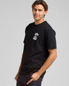 Skull Anchor SS Tee - Black