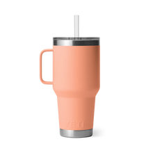 Load image into Gallery viewer, Rambler 35 oz Straw Mug - Lowcountry Peach
