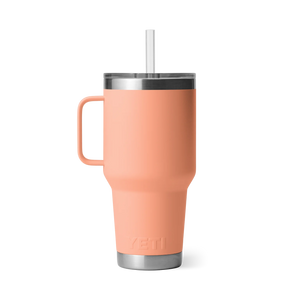 Rambler 35 oz Straw Mug - Lowcountry Peach