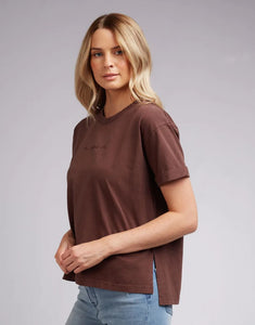 AAE Washed Tee - Brown