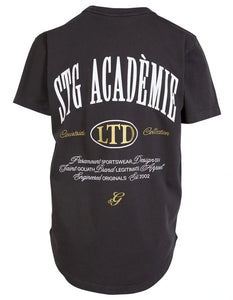 Academie Tee - Black