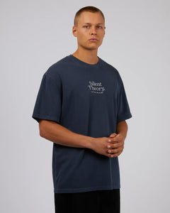 Classic Emb Tee - Navy