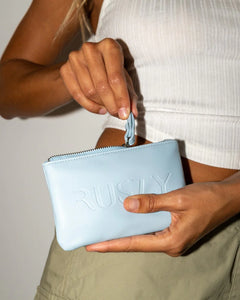 Chloe Coin Pouch - Glacial Blue