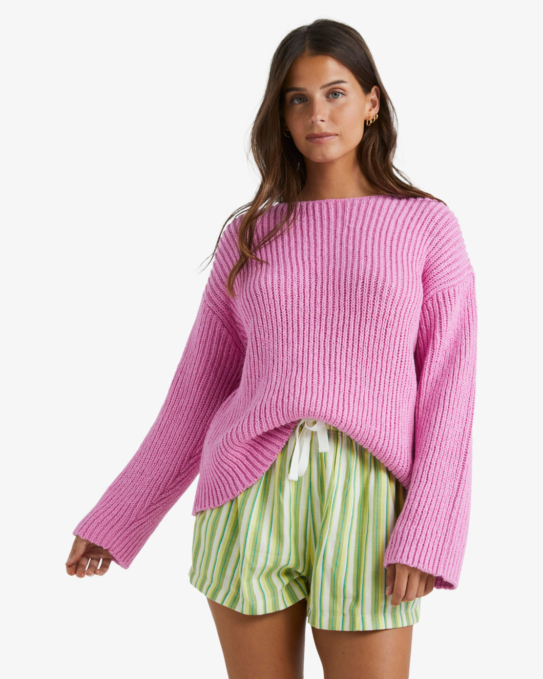 Moon Wave 2 Sweater - Lush Lilac