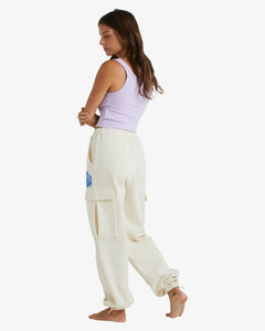 Palm Life Trackpant - Whitecap