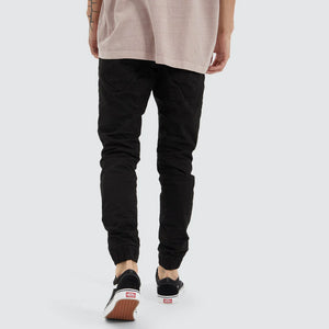 Viper Denim Jogger - Black