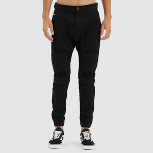 Viper Denim Jogger - Black