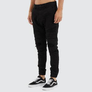 Viper Denim Jogger - Black