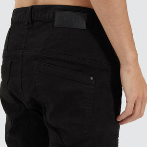 Viper Denim Jogger - Black