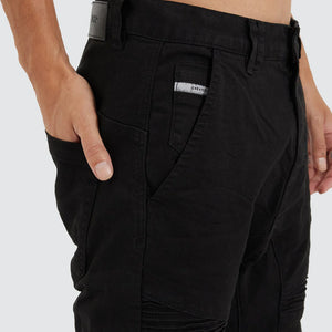 Viper Denim Jogger - Black