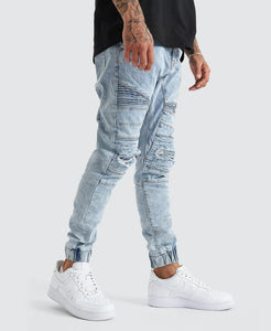 Viper Denim Jogger - Portland Blue