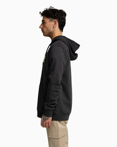 Flow Pullover - Heather Black