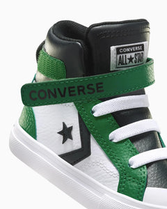 Toddler Pro Blaze Strap Hi - White Green Black