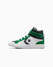 Load image into Gallery viewer, Kids Pro Blaze Strap Hi - White Green Black
