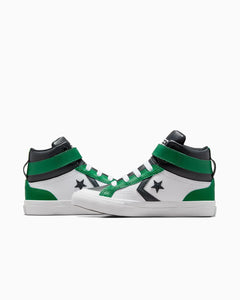 Kids Pro Blaze Strap Hi - White Green Black