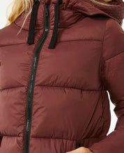 Load image into Gallery viewer, Anti Series Insulated Puffer Jacket - Plum
