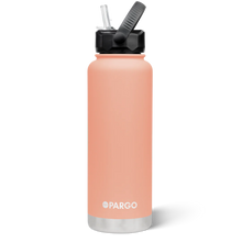 Load image into Gallery viewer, Insulated Sports Bottle 1200 ml - Coral Pink
