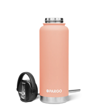 Load image into Gallery viewer, Insulated Sports Bottle 1200 ml - Coral Pink
