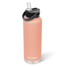 Load image into Gallery viewer, Insulated Sports Bottle 1200 ml - Coral Pink
