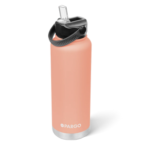 Insulated Sports Bottle 1200 ml - Coral Pink