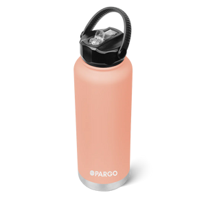 Insulated Sports Bottle 1200 ml - Coral Pink