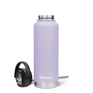 Insulated Sports Bottle 1200 ml - Love Lilac