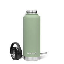 Load image into Gallery viewer, Insulated Sports Bottle 1200 ml - Eucalypt Green
