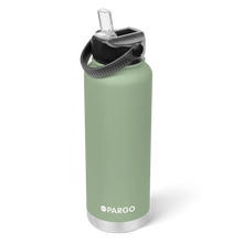 Load image into Gallery viewer, Insulated Sports Bottle 1200 ml - Eucalypt Green
