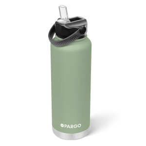 Insulated Sports Bottle 1200 ml - Eucalypt Green