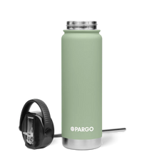 Load image into Gallery viewer, Insulated Sports Bottle 750 ml - Eucalypt Green
