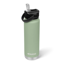 Load image into Gallery viewer, Insulated Sports Bottle 750 ml - Eucalypt Green
