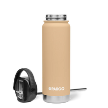 Load image into Gallery viewer, Insulated Sports Bottle 750 ml - Desert Sand
