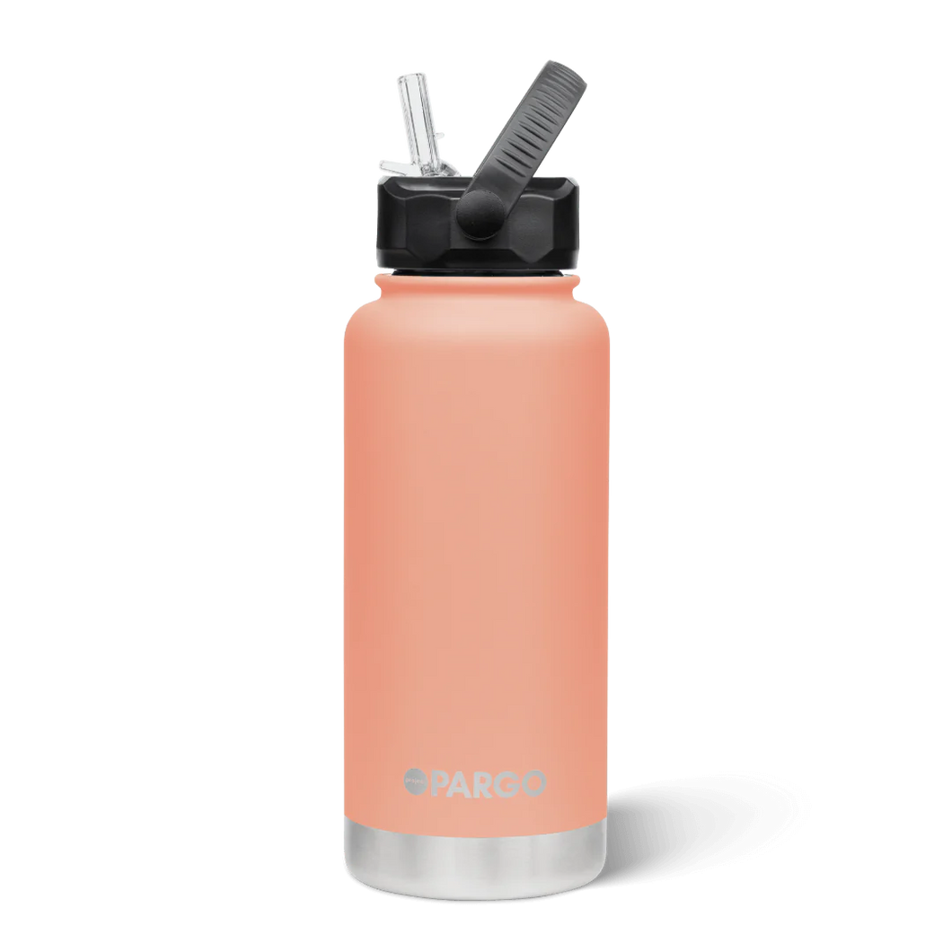 Insulated Sports Bottle 950ml - Coral Pink