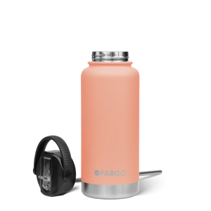 Insulated Sports Bottle 950ml - Coral Pink