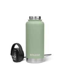 Load image into Gallery viewer, Insulated Sports Bottle 950ml - Eucalypt Green
