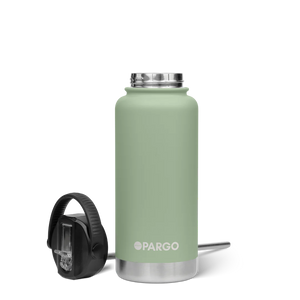 Insulated Sports Bottle 950ml - Eucalypt Green