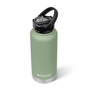 Insulated Sports Bottle 950ml - Eucalypt Green