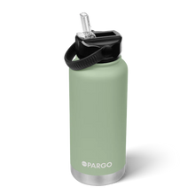 Load image into Gallery viewer, Insulated Sports Bottle 950ml - Eucalypt Green
