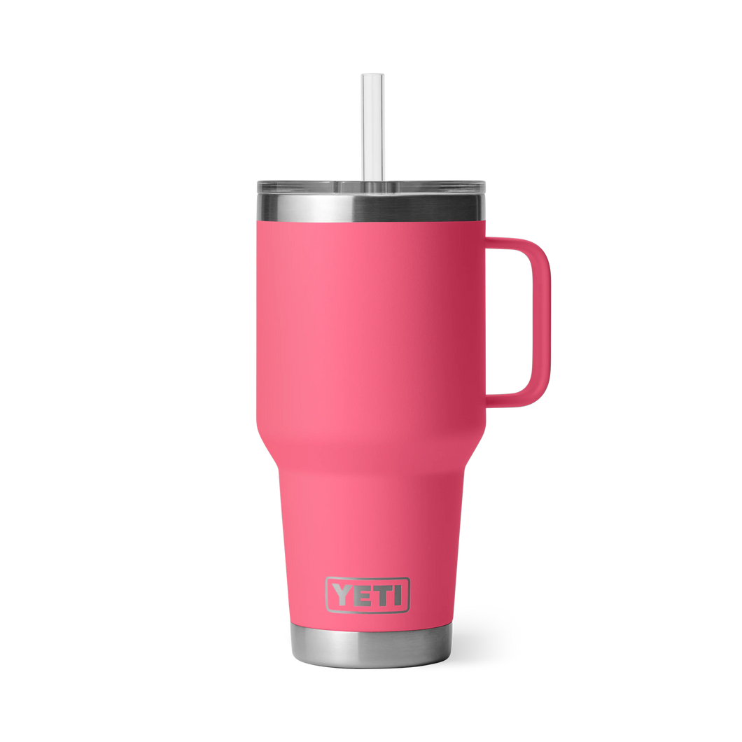 Rambler 35oz Straw Mug - Tropical Pink