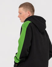 Load image into Gallery viewer, 2K Sing Hooded Relaxed Super Fleece - Black/Green
