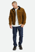 Load image into Gallery viewer, Cable Lined Trucker Jacket - Brass
